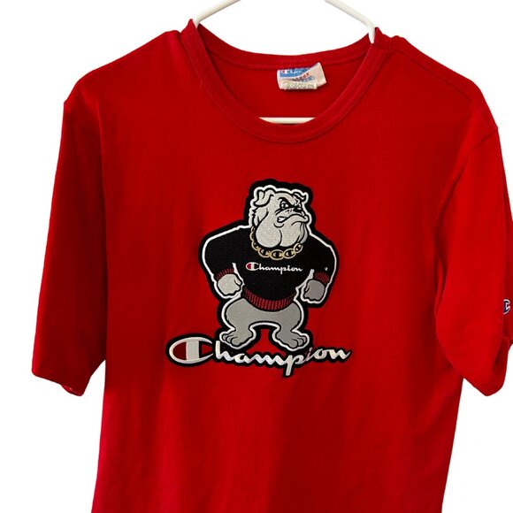 Champion Kids Red Bulldog T-Shirt - Picture 1 of 1